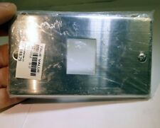 Toshiba  1 gang Stainless Steel Wall Plate  for  single Coax data picture