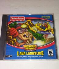 FISHER PRICE RESCUE HEROES LAVA LANDSLIDE PC CD-ROM COMPUTER GAME~AGES 4-7 picture