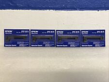 Epson Genuine ERC-09 B Ribbon Cartridges Black Lot Of 4 New Sealed picture