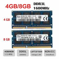 Hynix 4GB 8GB DDR3L-1600 2Rx8 PC3L-12800S 204Pin 1.35V SO-DIMM Laptop Memory lot picture
