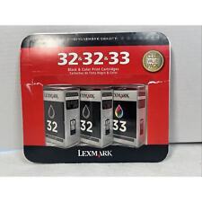 LEXMARK 3 PACK - 2 BLACK PRINT CARTRIDGES 1 Color picture