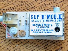 Vintage Apple II/+ Sup 'R' Mod II, Ch 32-34 UHF TV RF Modulator M&R Enterprises picture