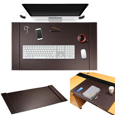 Luxury Leather Home Office Desk Blotter Protector Mouse Pad Wrting Mat 34
