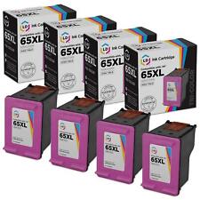 LD Remanufactured Replacements Fits for HP 65XL N9K03AN HY Color Inkjet 4-Pack picture