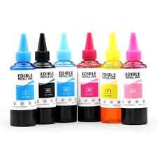 1set 100ml Good quality edible ink for canon MG6450 MG5550 IX6850 printer picture