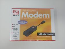 Zoom 56K Dial-up USB Modem for Windows, Macintosh, & Linux Model 3095 Brand NEW  picture