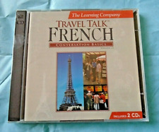 The Learning Company TRAVEL TALK FRENCH Conversation Basics 2 CD Set New picture