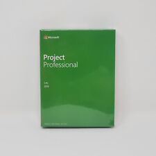 Microsoft Project 2019 Professional Retail Box New Sealed picture