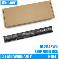 Genuine Weihang K104 KI04 Battery HP Pavilion 14 15 -ab000 17-g000 800049-001  picture