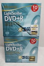 Memorex LightScribe Compatible 4.7GB 8X DVD+R Two (10-Packs)  picture