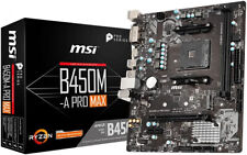 MSI B450M-A PRO MAX ProSeries Motherboard (ATX, 2ND and 3rd Gen, AM4, M.2,... picture
