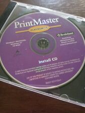Print Master Platinum 15 Install CD picture