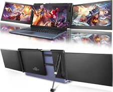 12'' Portable Dual Triple Monitor for Laptop Extender FHD 1080P IPS Screen picture