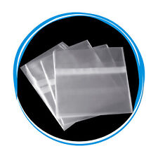 200 OPP Resealable Plastic Wrap Bags for Standard 10.4mm CD Case Peal & Seal picture