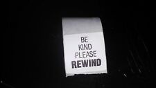 Vintage Retro Be Kind Please Rewind 8.2 Mhz Security Sticker Sensor Label 80s picture