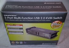 IOGEAR MiniView GCS1772 2-Ports External KVM / audio / USB switch w/ Box Used picture