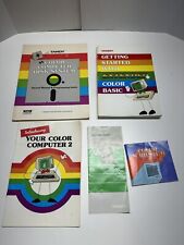 Tandy Getting Started W/ Extended Color BASIC Intro Color Computer 2 Book Manual picture