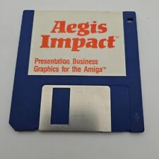 Commodore Amiga Aegis Impact Presentation Business Graphics Vintage 80s 1985 picture