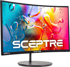 Sceptre Curved 24-Inch Gaming Monitor 1080P R1500 98% Srgb HDMI X2 VGA Build-In  picture
