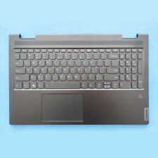 New Palmrest Keyboard Touchpad For Lenovo Yoga 7-15ITL5 Dark Moss US 5CB1A22456 picture