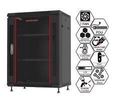 Sysracks 15U Wall Server Rack Cabinet IT Enclosure Over $ 70 Accessories FREE  picture