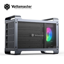 Yottamaster 4 Bay RAID Hard Drive Enclosure Type B RGB For 2.5