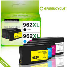 Greencycle 4PK 962XL Ink Cartridges fit for HP OfficeJet Pro 9010 9015 9018 9020 picture