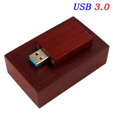 Fast USB 3.0 wood Flash Drive Free Custom Student Name Memory Graduation Gift picture