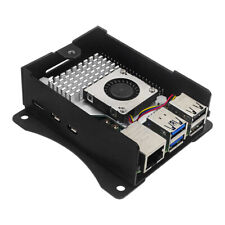 Suitable for Raspberry Pi 5 aluminum alloy shell double-sided mesh heat  box picture