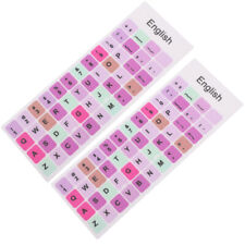 Universal English Keyboard Stickers - Easy Installation, Improved Typing picture