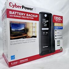 CyberPower Battery Backup CST135XLU 1350va 810w 10 Outlets, USB AVR 1500 Joules picture