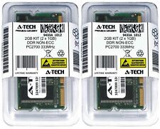 A-Tech 2GB 2x 1GB PC2700 Laptop SODIMM DDR 333 MHz 200-pin non-ECC Memory RAM 2G picture