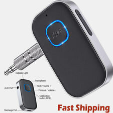 USB Wireless Bluetooth 5.0 Transmitter Receiver 3.5mm 2in1 Audio Adapter Aux Car picture