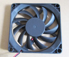 10x Brushless DC Cooling Fan 80x80x10mm 8010 11 blades 5V 12V 24V 0.15A 2pin fan picture