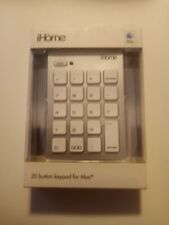 Brand New iHome Wired USB Numeric 20 Button Keypad for Mac (IMAC-A210S) picture