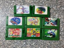 Vintage Lot of 8 MSX Games ( Hyper Rally- Penguin - Soccer -...) Green 🟢 صخر picture