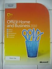 Microsoft Office 2010 Home and Business For 2 PCs Full Version =NEW SEALED BOX= picture