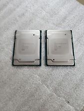 Matched Pair Intel Xeon Silver 4210 SRFBL 2.20GHz 10-Core LGA3647 CPU Processor picture