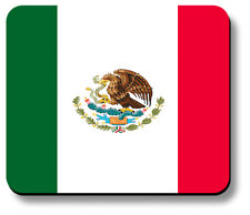 Mexico Emblem Country Flag Mouse Pad Non-Slip 1/8in or 1/4in Thick picture