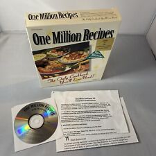 Cookbook USA One Million Recipes 3.0 Windows Big Box Software - Complete picture