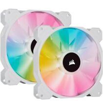 CORSAIR iCUE AF140 RGB ELITE 140mm PWM Dual Fan Kit Eight RGB LEDs Per Fan.151 picture