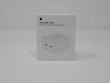 Genuine Apple - 35W Dual USB-C Port Compact Power Adapter - MNWM3AM/A - Open picture