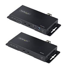 StarTech.com 4K HDMI over Fiber Extender Kit, 4K 60Hz up to 3300ft (Single Mode) picture