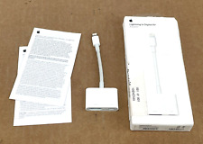Apple Lightning to Digital AV HDMI Adapter MD826AM/A ✅❤️️✅❤️️ OPEN BOX ✅❤️️✅❤️️ picture