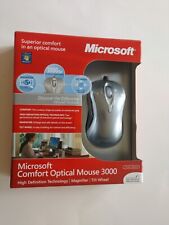 Microsoft Comfort Optical Mouse 3000 HD Magnifier Tilt Wheel USB PS/2 Wired NIB picture