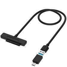 Sabrent USB 3.1 (Type-A) to SSD / 2.5-Inch SATA Hard Drive Adapter (EC-SS31) picture