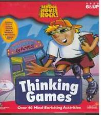 SchoolHouse Rock Thinking Games PC MAC CD kids problem solving arcade skill game picture