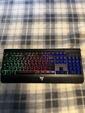 Victsing Wireless Quiet Gaming Keyboard, With Wired Option, Good Condition. picture