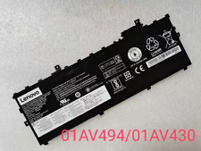 Genuine OEM Lenovo 01AV430 01AV431 01AV494 Battery ThinkPad X1 Carbon 2017 2018 picture