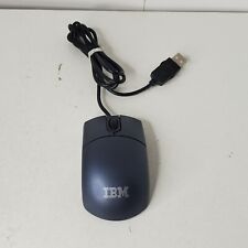 Vintage IBM 3-Button Optical USB Mini Travel Mouse MO32UO Tested Working picture